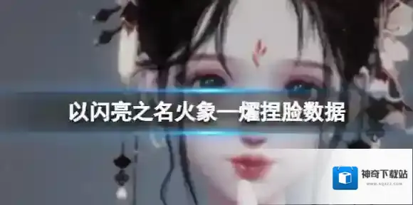 以闪亮之名捏脸数据
