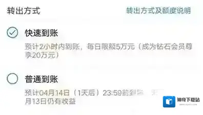 《微信》理财通到账时间说明