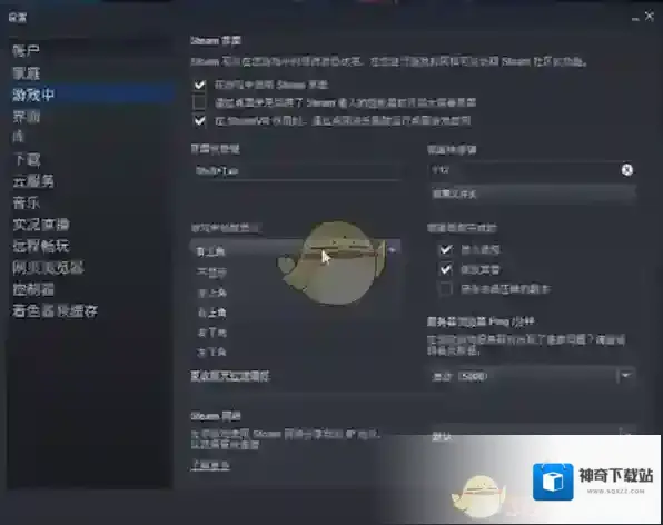 Steam设置